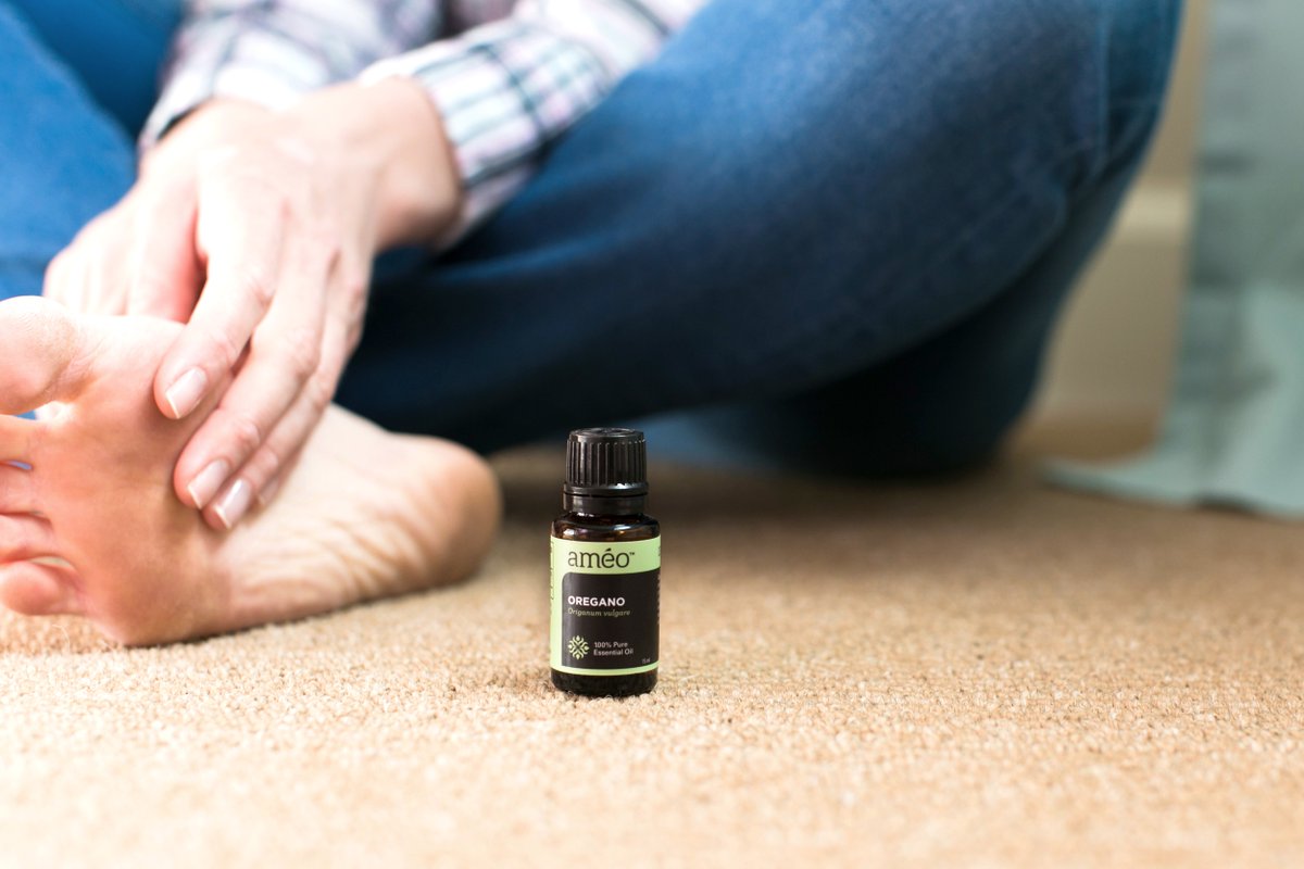 Massage 1-2 drops of diluted #Améo Oregano into calluses to help ease them. #EssentialOils