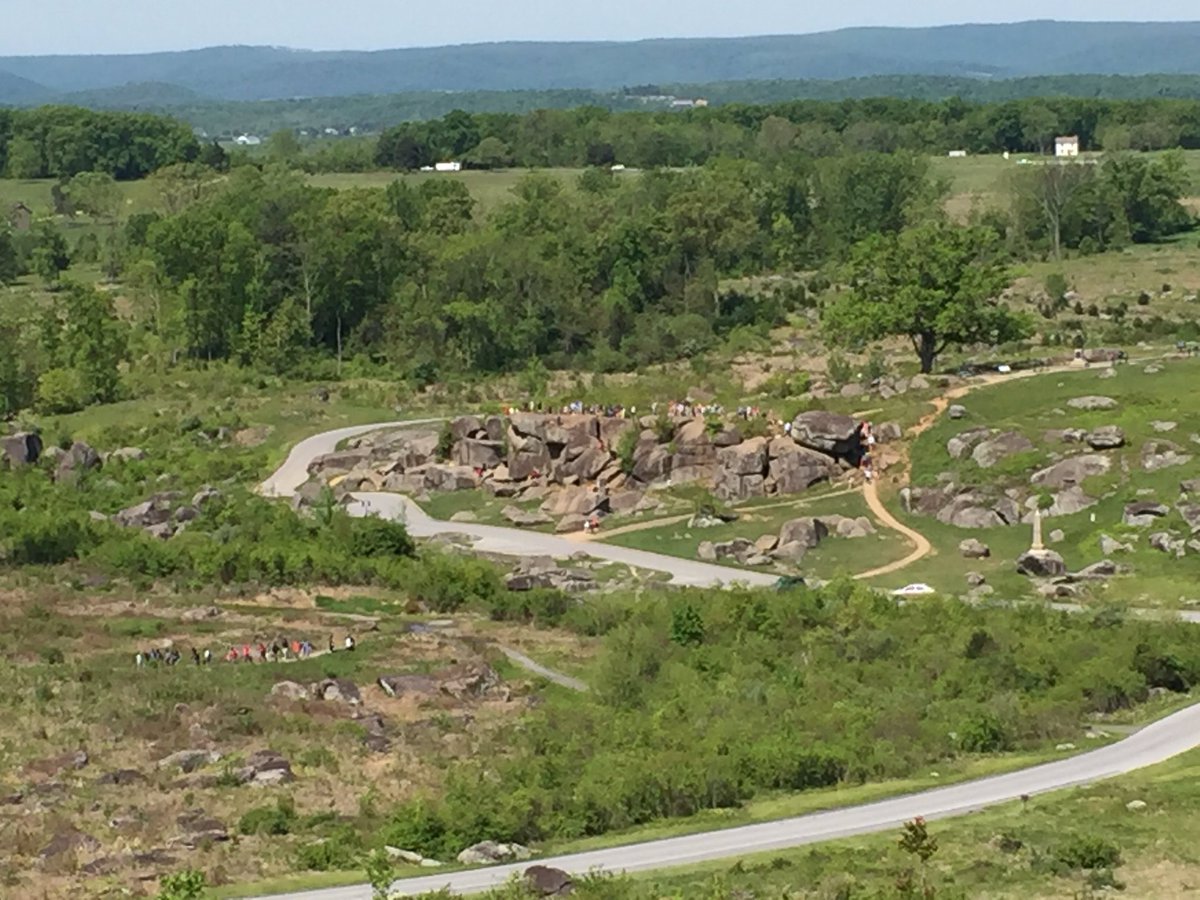 MMSTeam10DC's tweet photo. Viewing Little Round Top https://t.co/clDJynHH1z