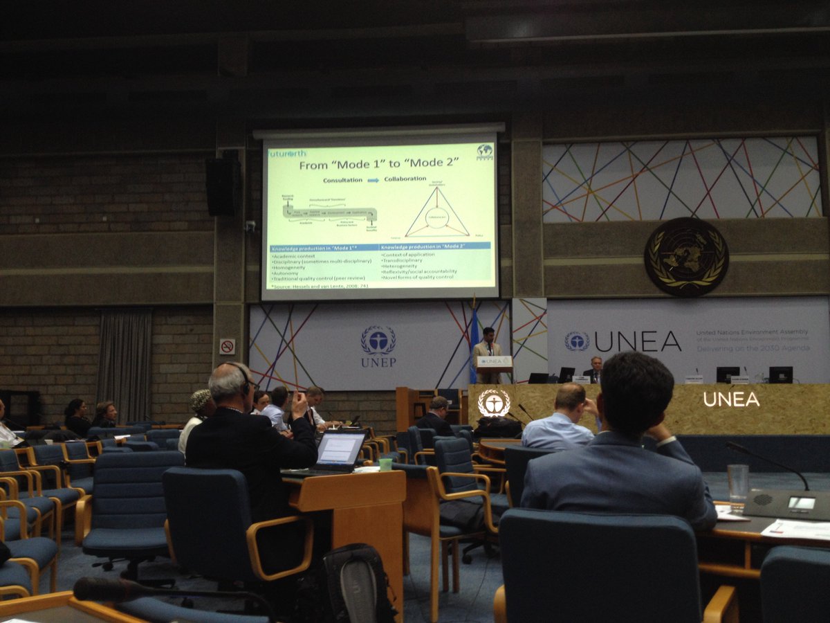 FutureEarth's tweet photo. "We need to shift to a science-policy-society interface" @Roo_Ullah #UNEA2 #SCIPO16 https://t.co/rUUOTVCZhh