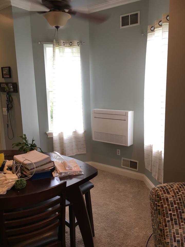 MitsubishiHVAC's tweet photo. Helping homeowners transition from central air to our Zoned Comfort Solutions! @CSIpgh #GoDuctless #FeatureFriday https://t.co/QdIcP2fsYK