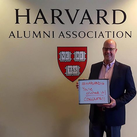 Harvard Alumni Association tweet media