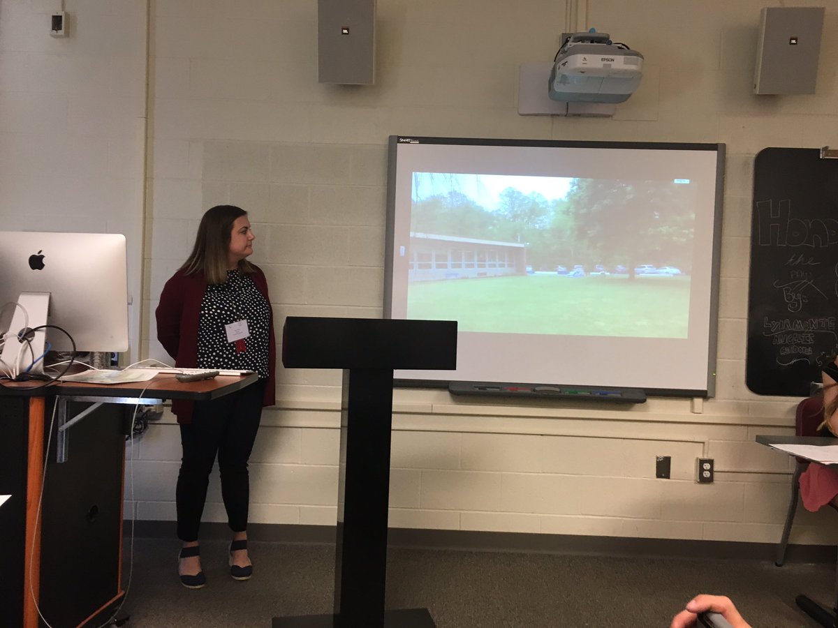 Learning about character edu &amp; school beautification. Thanks to Woodmont Elem for presenting. #NJCharacterEdchat