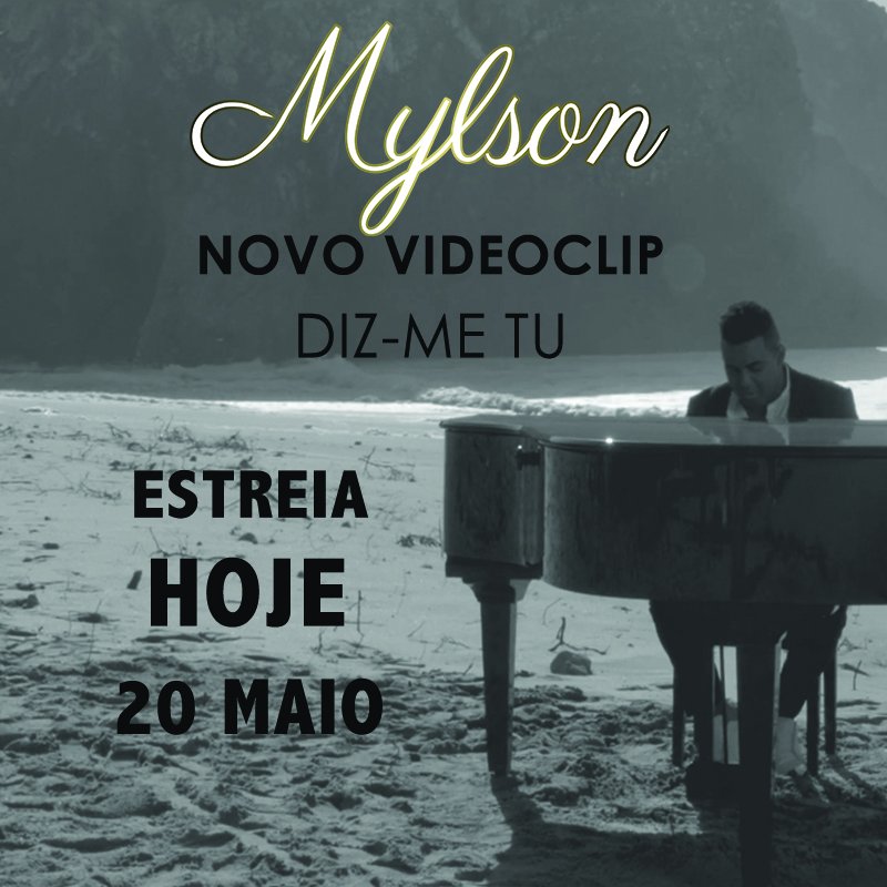 GrupoChiado's tweet photo. Estreia HOJE o novo videoclip do @Mylson_oficial! Fiquem atentos... ;)
#Mylson #DizMeTu https://t.co/sbPdVGRqrO