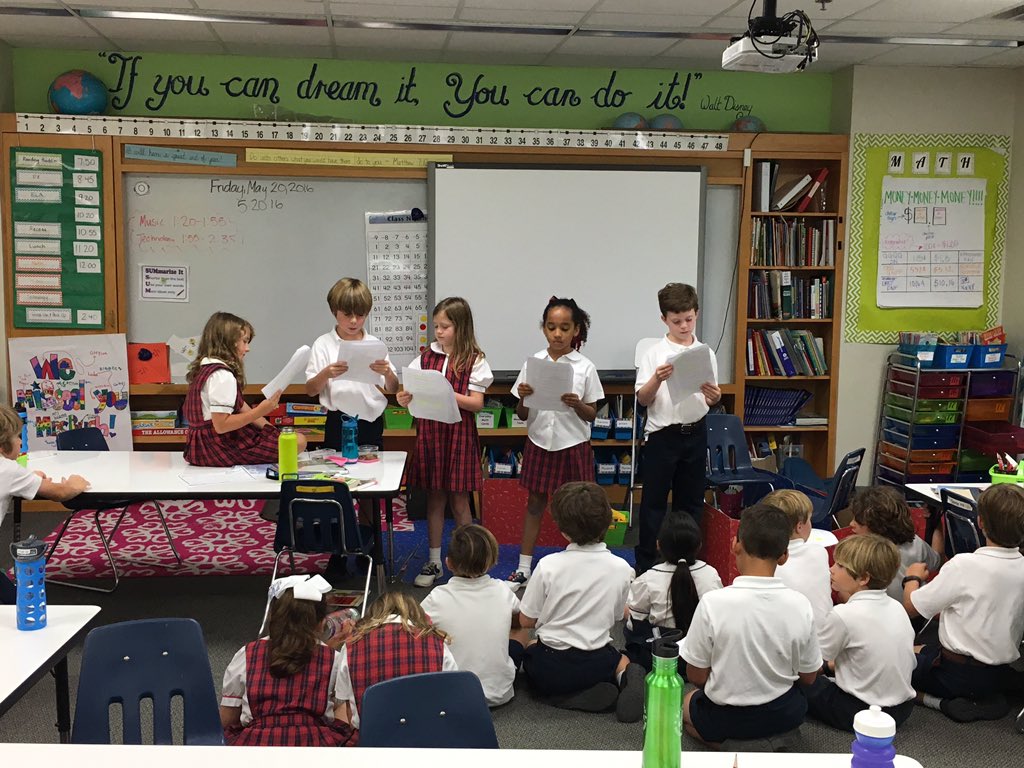 KBush_gses's tweet photo. Reader's Theater day! This group of 2B Birdies showcased a favorite "Poppleton" story! @gsesdallas https://t.co/yqM1iV4bbC