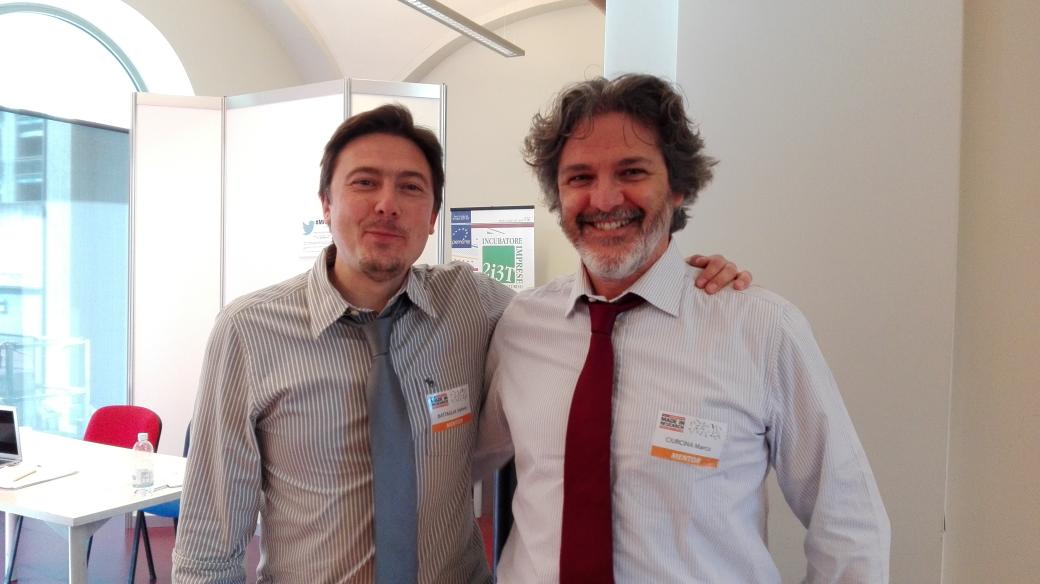 Incubatore2i3T's tweet photo. Proud 2 be mentor! #mir16 @marcociurcina @stefanobatt72 https://t.co/DJFwVIhBTA