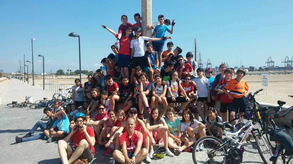 efsafa's tweet photo. Un año más disfrutando de la salida en bici a El Saler con los alumnos de 1° y 2° de ESO. https://t.co/F8dQdCzYq8