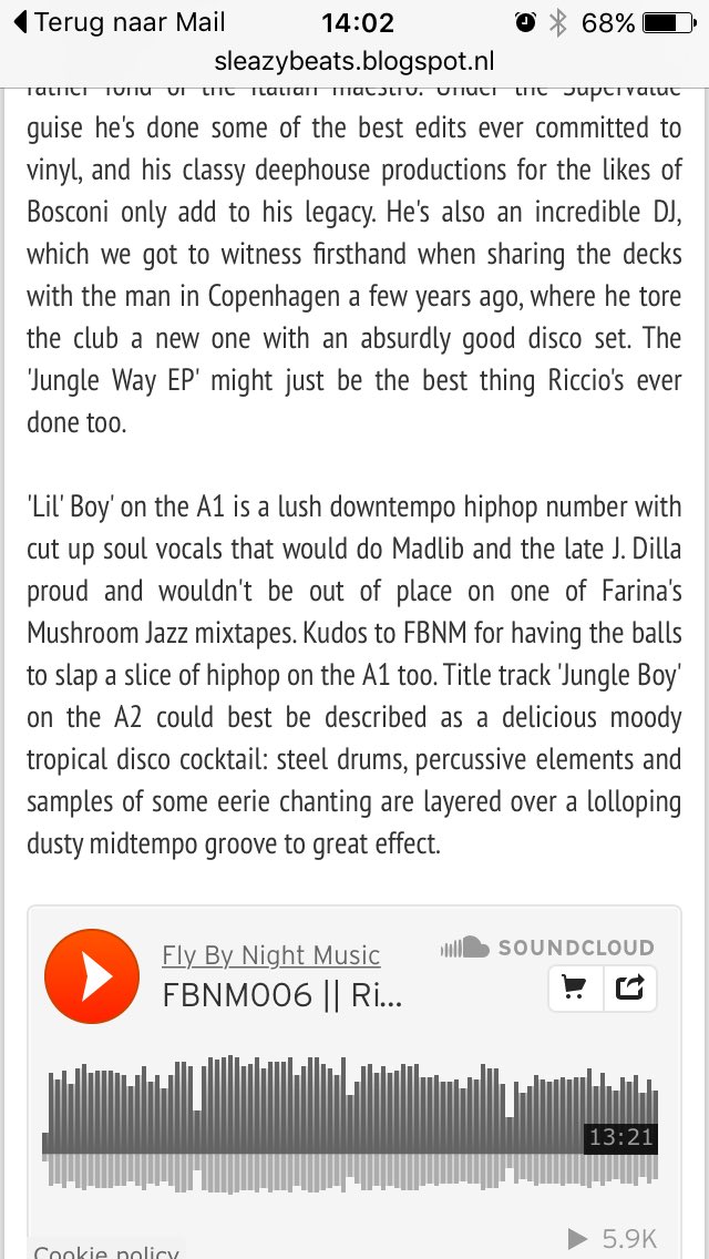 Look at us being al prophetic three years ago :-)