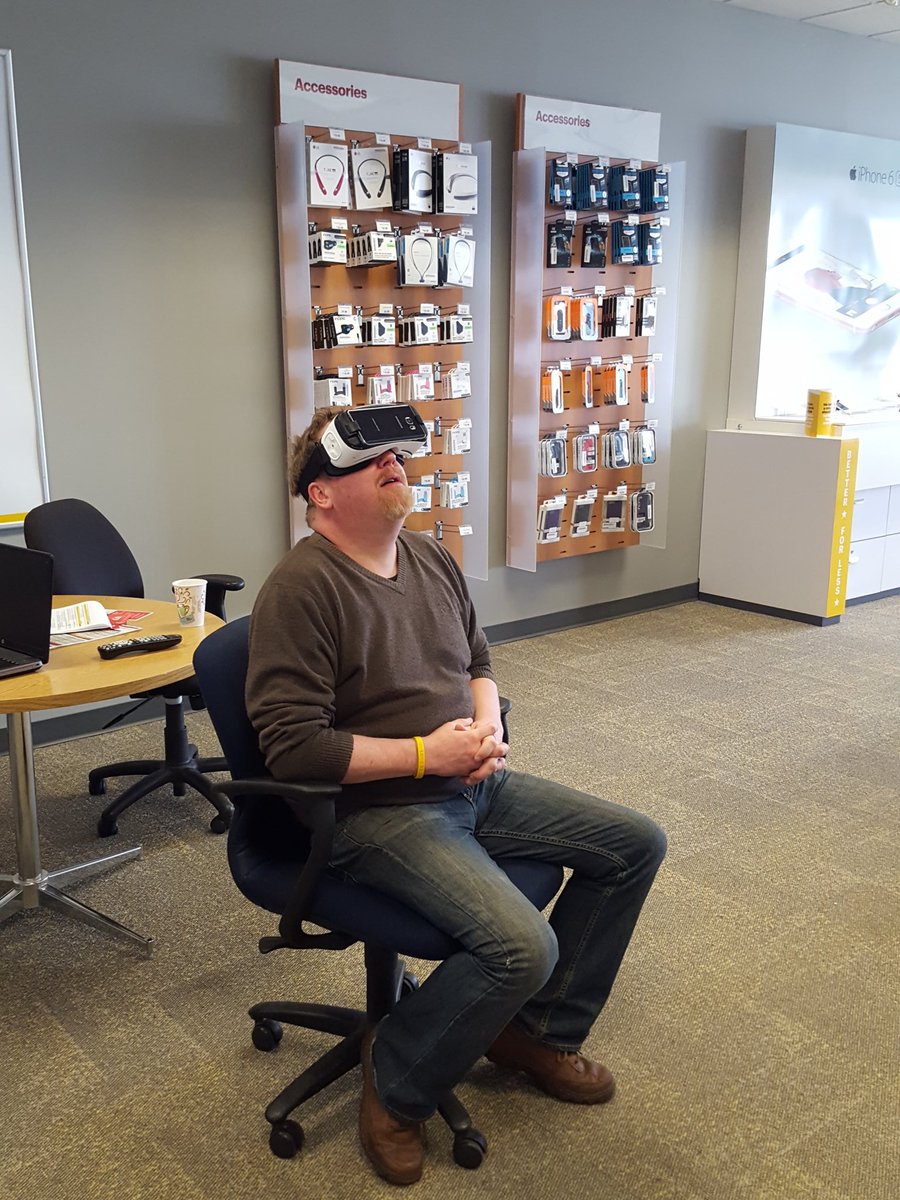 SprintMuskegon's tweet photo. Providing the VR experience @basicpcs #upshow #basicpcs https://t.co/7f7AqHQl2G