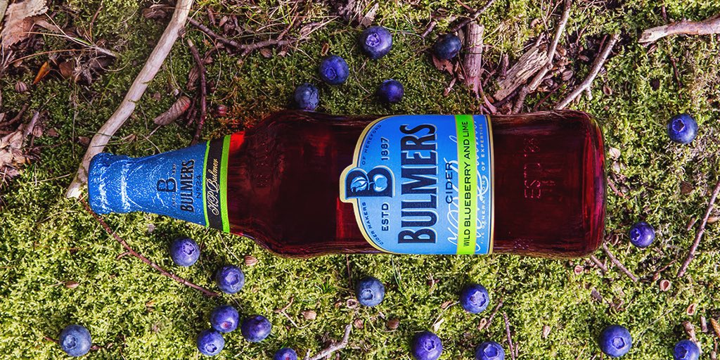 Getting set for the festival season with Bulmers Wild Blueberry & Lime