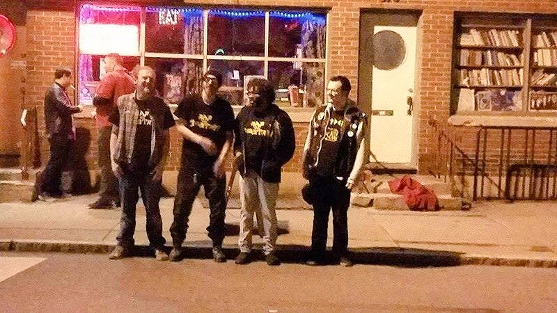 rapanddestroy's tweet photo. This is @rapanddestroy @TheGypsyParlor destroying an #openmic #punk #hiphop #music #buffalo #deadtrashmob https://t.co/o7F6lScken