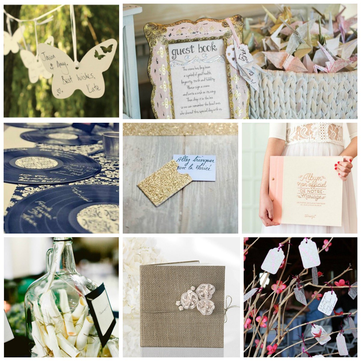 Toutes les idées pour un #guestbook original ici : modernconfetti.com/blog/bien-choi…