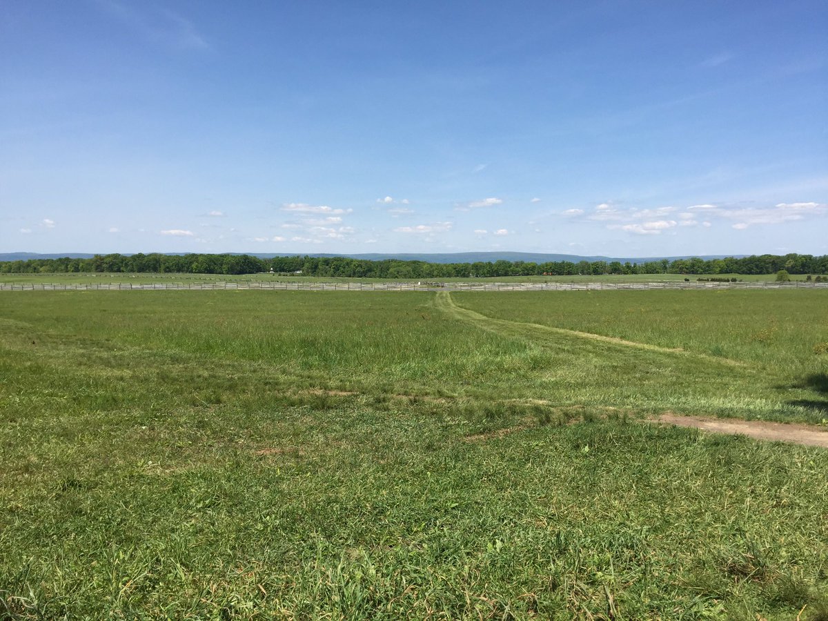MMSTeam10DC's tweet photo. The view from The Angle; one of most famous battle sites in military history. https://t.co/ce6sTV82NT