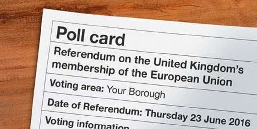 10DowningStreet's tweet image. Your #EUref poll card will arrive soon. If you haven't registered to vote, do it by 7 June. ow.ly/xSBx300pFSy