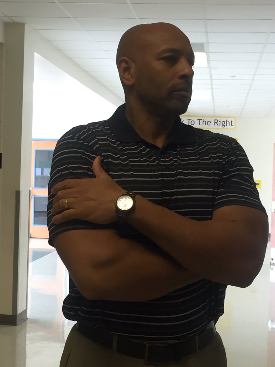 jazzy6710's tweet image. Mr. Shaver 8th grade Principal ...go to class @HWLangMS