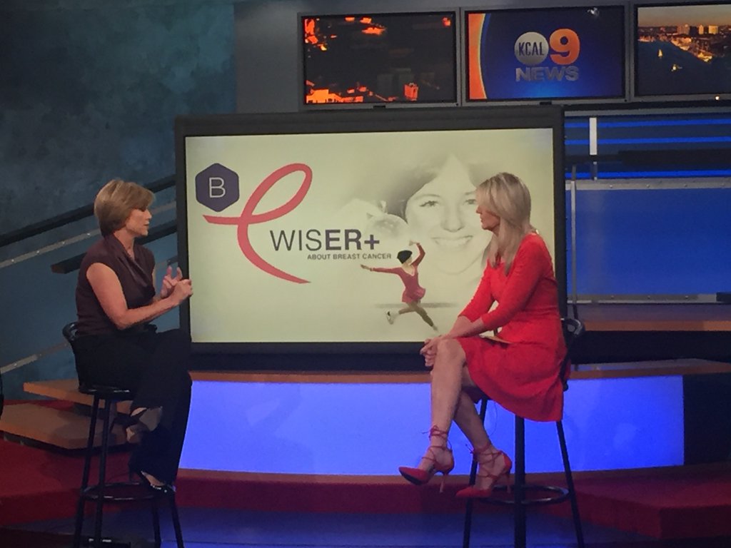 Getting the word out on how to #BeWisER about #BreastCancer thanks to #CBSLA: losangeles.cbslocal.com/video/category…