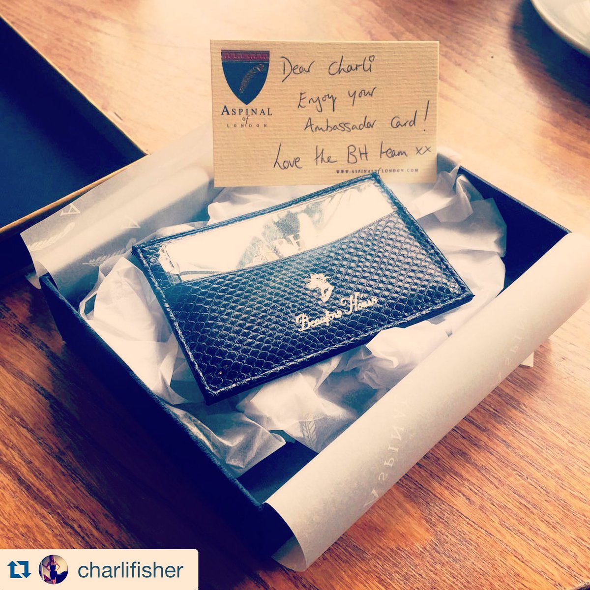 Beauforthouse's tweet photo. We're so excited to announce @charlifisher of @londonluxlife as an official Ambassador ππ» #BHAmbassador https://t.co/lL9BxodrRD