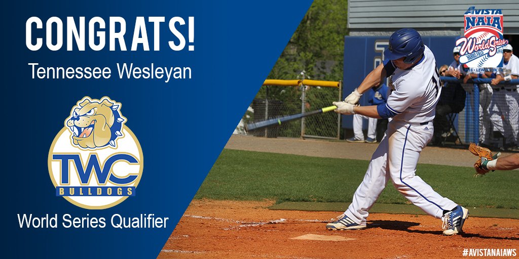 NAIA's tweet photo. .@twbulldogs is in! Heading to the #AvistaNAIAWS! Congrats https://t.co/lZmLmvgh6c