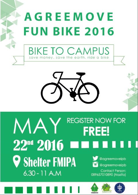 Selamat malam greeners 
Minggu gabut?yukk ikutan FUN BIKE 2016