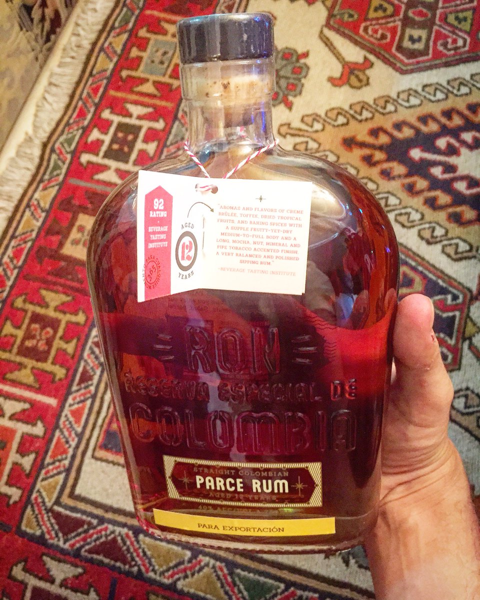 AlexNessim's tweet photo. @ParceRum #12 Best Rum of The world  .... And i have it in my hands !!! @PicaRestaurante https://t.co/7WDFEKrQFg
