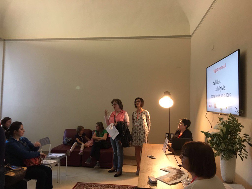 Con noi anche la consigliera di parità Della provincia di Cremona! #ggdcremona3