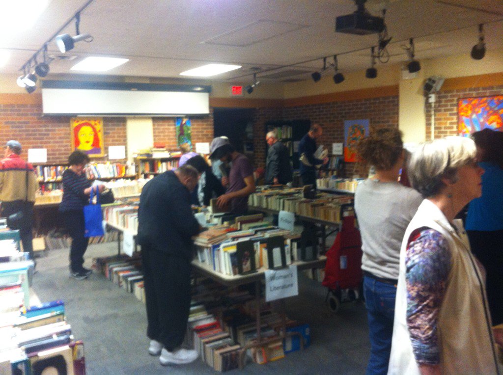 Spring Book Sale has started! Now till 3pm sunday.