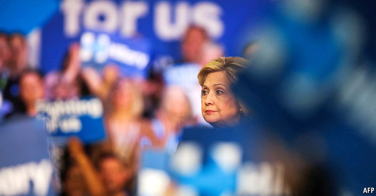 TheEconomist's tweet photo. Bernie Sanders can't win, but won't quit. He's not doing Hillary Clinton any favours https://t.co/oNDMDl2VsN https://t.co/PFN79Az2uf