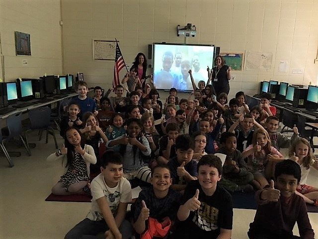 MSFTnews's tweet photo. Teachers &amp; students traveled millions of Skype miles to learn and celebrate #EarthDay https://t.co/TG6UsQXvVe https://t.co/5XNitDNqYf
