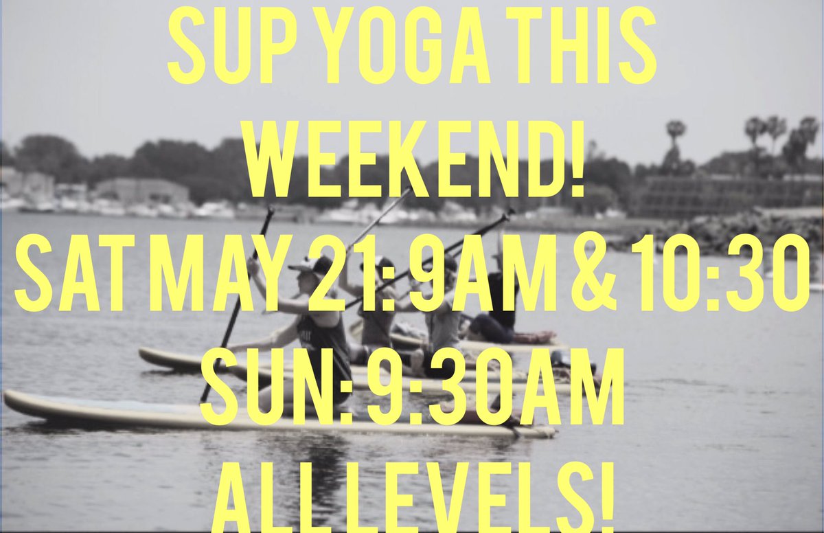 SweetwaterSupyo's tweet photo. We're back at it!! Join us! More info on Facebook: SweetWater Yoga ☀️🌊💙 https://t.co/R2ArMvSy05