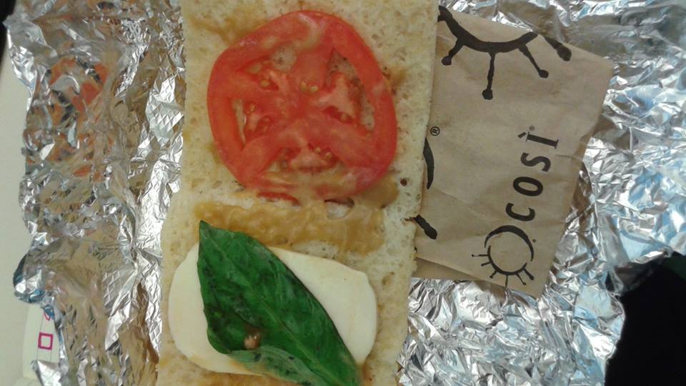 0hliv's tweet photo. @get_cosi I would be embarrassed if I made this sandwich for someone. What is this, a sandwich for ants? #overpriced https://t.co/UnC3E7e2Sb