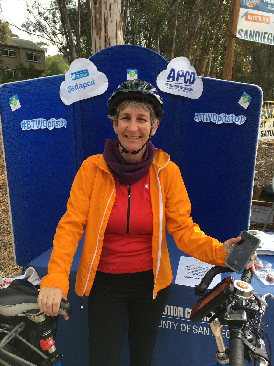 Happy Bike to Work Day 2016! #BiketoWorkDay2016 #BTWD2016 #BiketoWorkDaySD @iCommuteSD <a href="/sdapcd/">San Diego County Air Pollution Control District</a> <a href="/USDOT/">U.S. Department of Transportation</a> #MakeMeCount