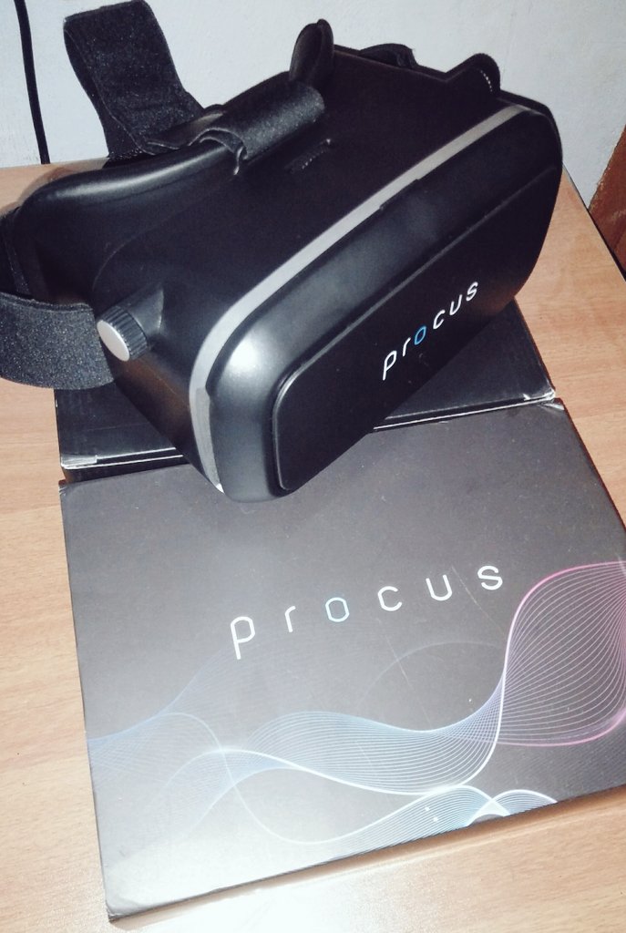 AbrahamAbruz's tweet photo. Thanks #ProcusVR.com for delivering the amazing VR headset. https://t.co/TOe4t81mYJ