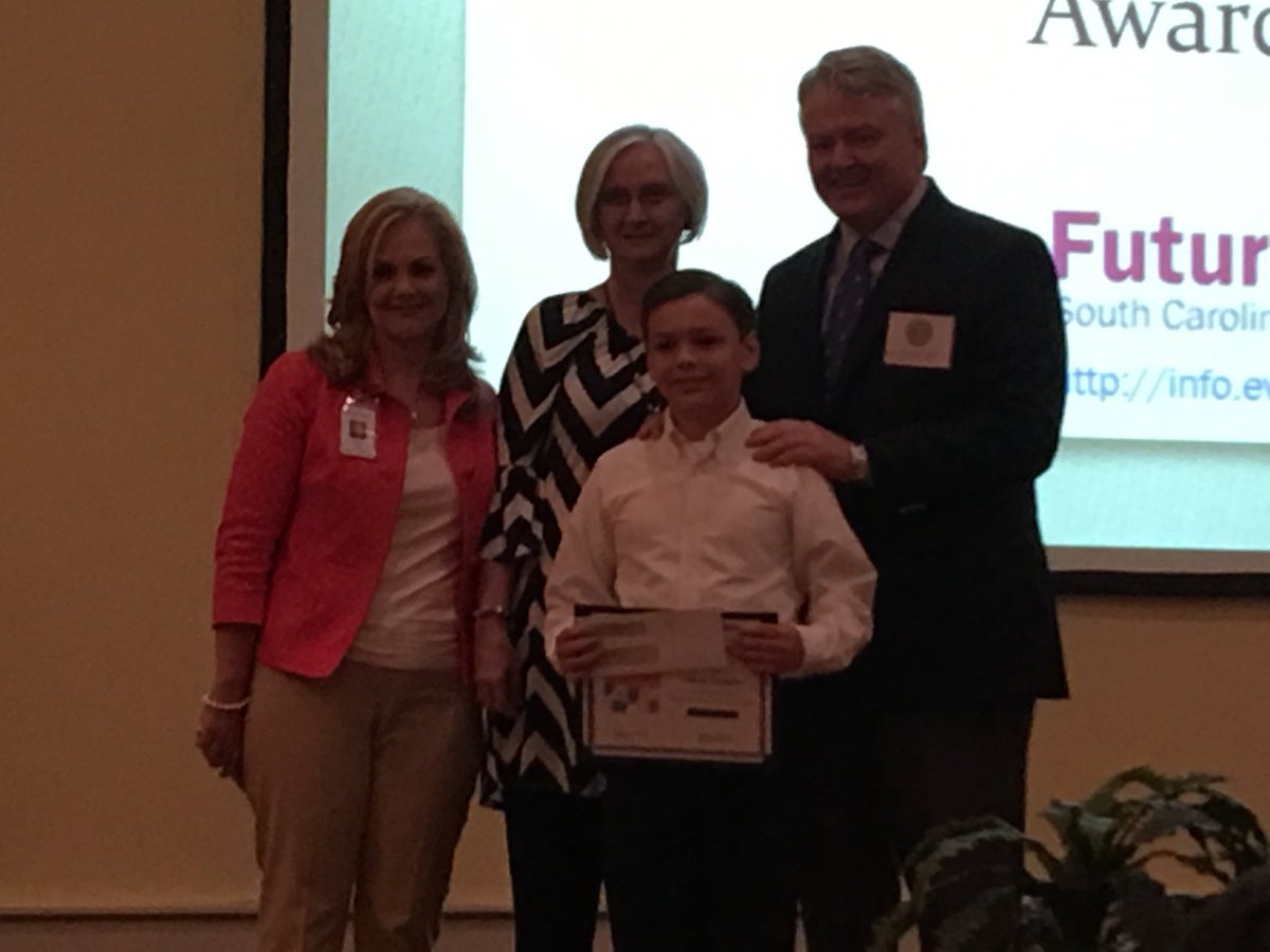 Congratulations Abram Crowder of York Road Elementary.... winner of the SC Economics Poster contest!