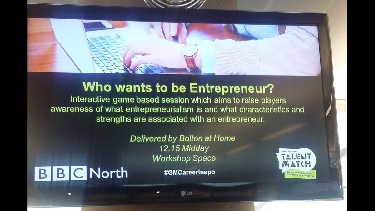 Paula_Whylie's tweet photo. Ending our week literally on TV @BBC @boltonathome great energy #gmcareerinspo today πππ@MichelleOD_BaH @LinziG_BaH https://t.co/04CrlE7WjL
