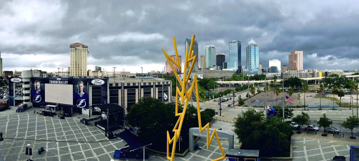 TBLightning's tweet photo. A storm is brewing... #GoBolts ⚡️ https://t.co/qhkD4vY76j