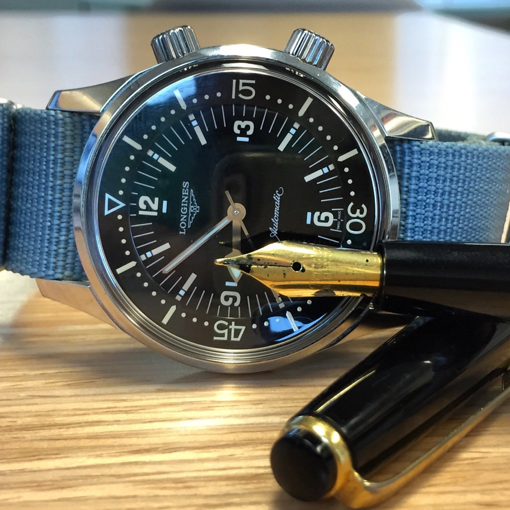 Longines Legend Diver Klocksnack 2024 dvos