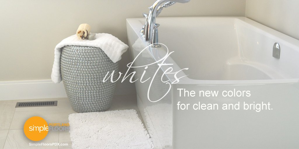 PDXSimpleFloors's tweet photo. Bring on the whites ... the new color in color. ;-)
#peaceful #clean #tranquil #beautiful ~ #PDXhome https://t.co/7dBBHqfCtQ