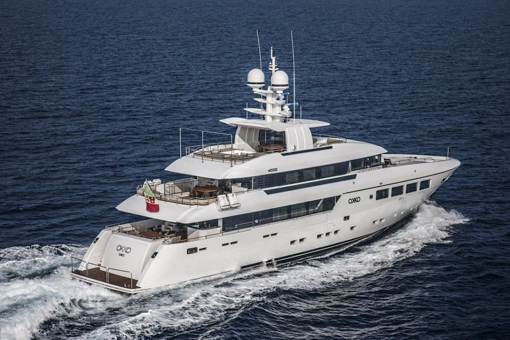 OCyachts's tweet photo. #Charter brokers open day for the spectacular 41m @MondoMarine #superyacht OKKO, 25th May, #GolfeJuan https://t.co/7rnHrCYpKO