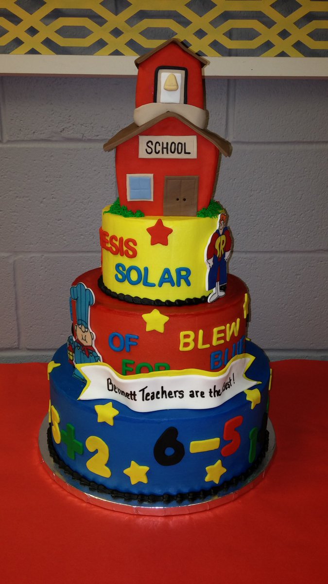 Thank you to the Woods family for the yummy Rudy's bbq lunch and beautiful cake!! <a href="/BennettBears/">Bennett Bears</a> #toopretty2eat