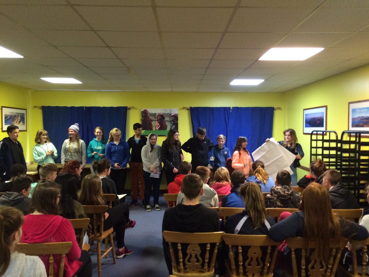 Presenting back on their experiences, a great end to a brilliant week <a href="/OutwardBoundUK/">The Outward Bound Trust</a> #health #nutrition #team