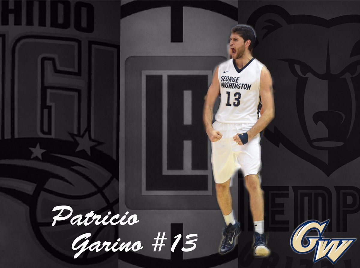 MikeLonergan's tweet photo. Good luck in your workouts @patitogarino   Celtics last week and 3 more this week.  @GW_MBB Family is proud of you! https://t.co/tl7BGZPSgR