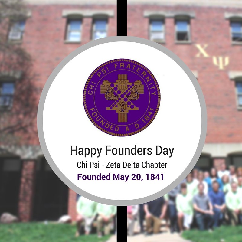 Happy Founders Day Chi Psi!
