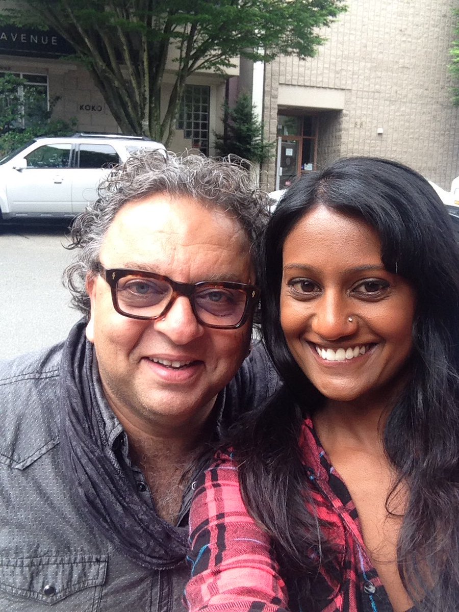 Hanging out with #VikramVij (nicest person ever!) on way to work #HappyFriday #vancity #Hootsuitelife