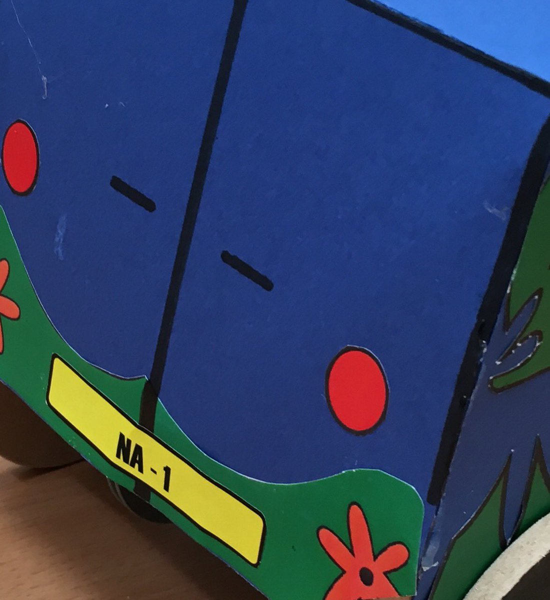 NorbridgeEngine's tweet photo. Here's a sneak preview of our #EngineerLevel entry for the @primaryengineer competition! Can you guess the theme? 🚐 https://t.co/xlihaaVW7x