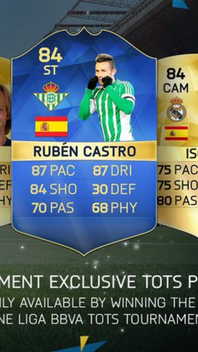RyazYT's tweet image. PORFIN un Rubén Castro TOTS!!! Lo llevo esperando desde FIFA 13!!!
