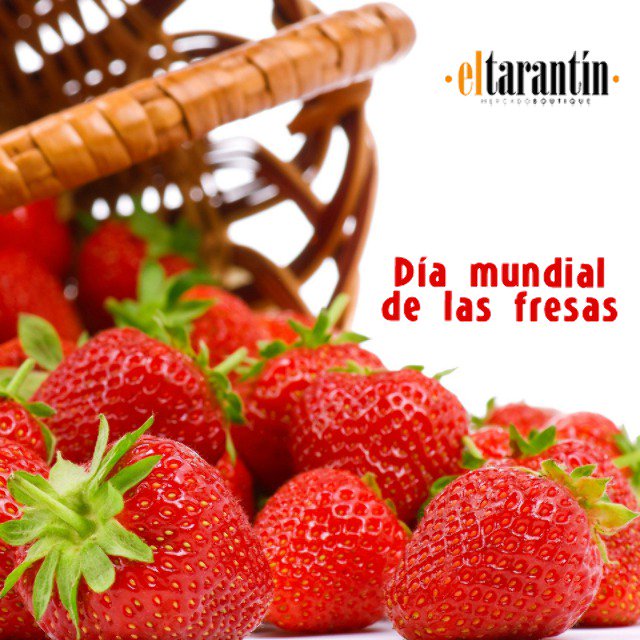 eltarantinmb's tweet photo. ¿Sabías que hoy se celebra el #DíaMundiaDeLasFresas? #fruit #delicius #eltarantín #strawberry https://t.co/17cbUaHlq1
