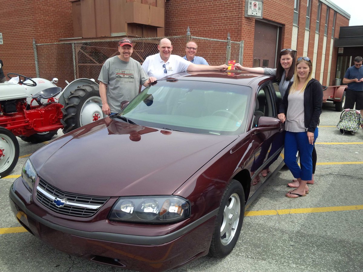 sianson79's tweet photo. Neighbourhood Charitable Alliance and KDHS TechZone present restored Impala to Quinlan family for their mom's use. https://t.co/EQjsHYu01y