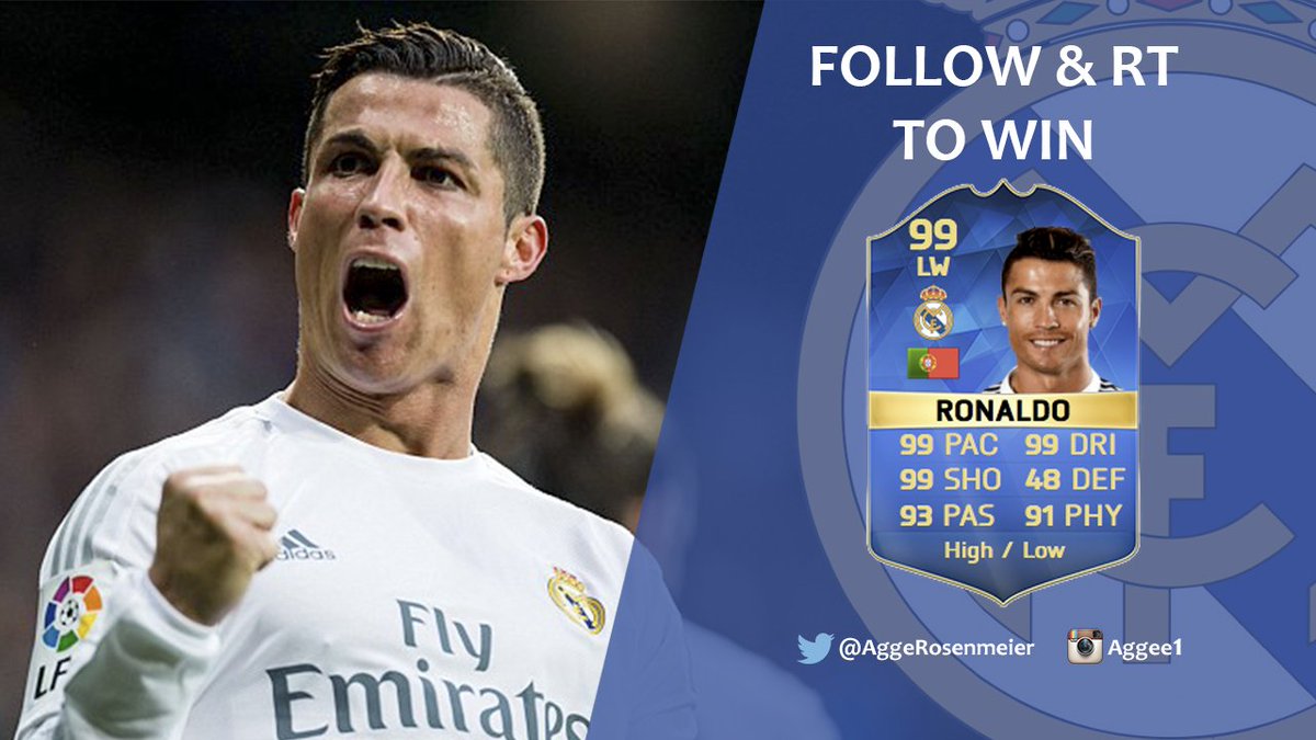 AggeRosenmeier's tweet photo. Follow &amp; Retweet for a chance of winning TOTS Ronaldo! https://t.co/uVRqz6IXJ8