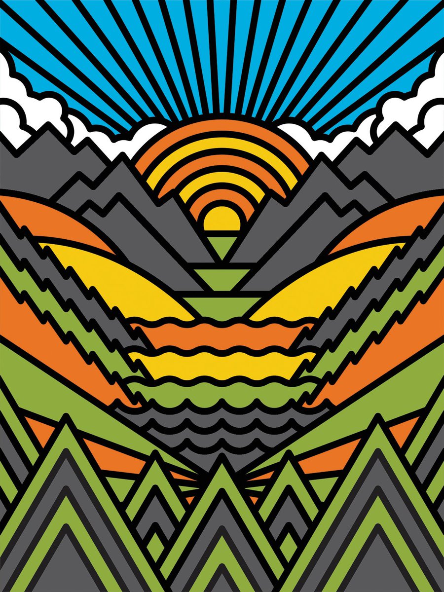 Design_Week's tweet photo. US graphics legend Aaron Draplin on why designers need “thick lines" in their lives: https://t.co/hV8ss74srZ https://t.co/gMg8EKznQS