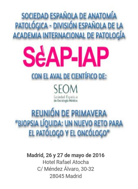 SEAP_IAP's tweet photo. Recuerda, la próxima semana Reunión de Primavera de la @SEAP_IAP. Compártelo vía #SEAP2016 https://t.co/QZgVyW6ntj https://t.co/Q0f4AfkFi1