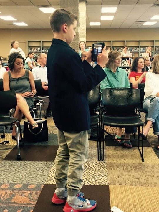 BigWalnut_BWE's tweet photo. BWE News Crew showcased many of the wonderful things happening every day at the BOE mtg last nt. #BWERockStars https://t.co/Ko5FdiSP9j